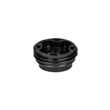 70mm Black HDPE Buttress Drum Plug