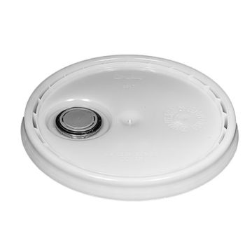 Plastic Pail Lid with Rieke® FLEXSPOUT® UN Rated - Natural
