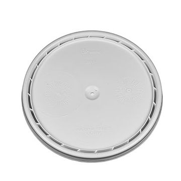 Plain UN Rated Plastic Pail Lid - White