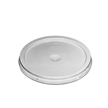 Plastic Pail Lid with Tear Tab fits 2 Gallon Plastic Pails - White