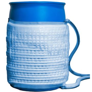 Fluxwrap blanket on 30 gallon pail