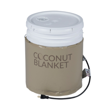 Powerblanket® 5 Gallon Pail Coconut Blanket - Preset Thermostat