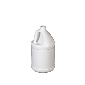 White 1 gallon bleach bottle