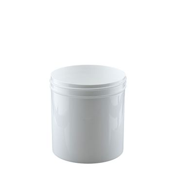 16 oz. Wide Mouth White Jar