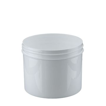 32 oz. Wide Mouth White Plastic Jar
