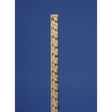 Hardwood Gauge Pole - 8 Feet