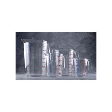 16 Ounce Bouncer® Measuring Cups - Clear Polycarbonate