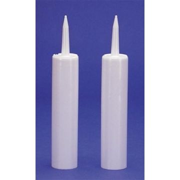 Plastic Caulking Tube - White