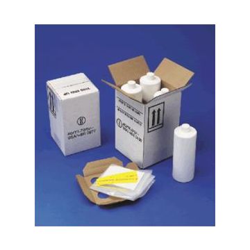 HAZMAT Packaging With 4 HDPE Quart Cylinder Bottles