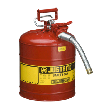 Justrite® Accuflow  5 Gallon Steel Safety Can 5 Gallon