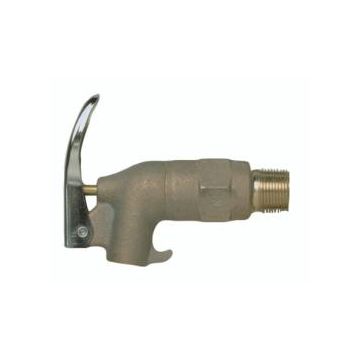 Justrite® 3/4 Inch Brass Safety Faucet