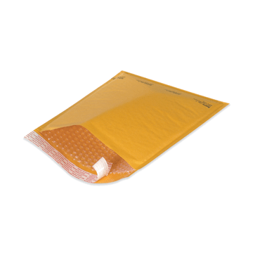 Kraft Self-Seal Bubble Mailers - 9 1/2 Inch x 14 1/2 Inch - Full Case