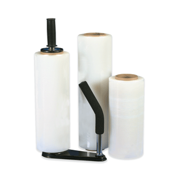 Blown Stretch Wrap Film - 80 Gauge - Hand Applied - 15 Inch Wide