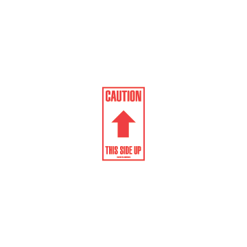 Caution - This Side Up - Arrow Labels