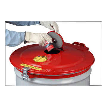 VaporTrap™ Hazardous Waste Drum Lid Manual Latching