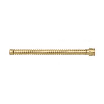 8 Inch Brass Metal Extension Hose