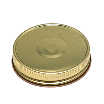 70-450 Gold Metal Screw Cap - Plastisol Liner and Button