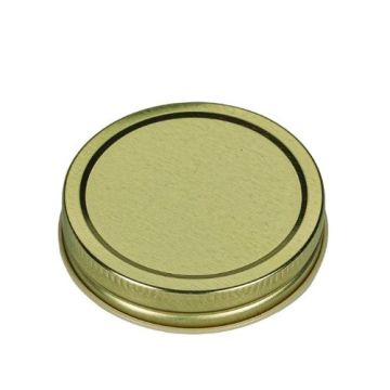70-450 Gold Metal Screw Cap - Plastisol Liner