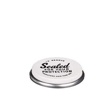 3/4 Inch Hex Head Plastic Capseal With Sealed For Your Protection Printed