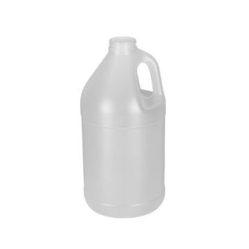 1/2 Gallon Round Natural Plastic Bottle