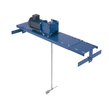 Bulk Container Mixer With Bracket Mount - 1/2 HP TEFC Motor