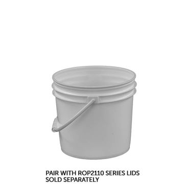 one gallon plastic pail