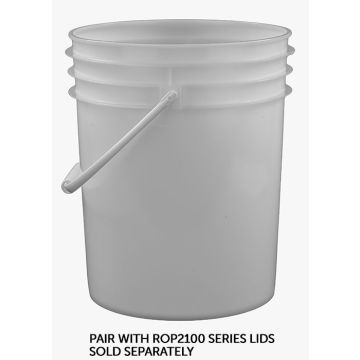 Natural 5 gallon pail