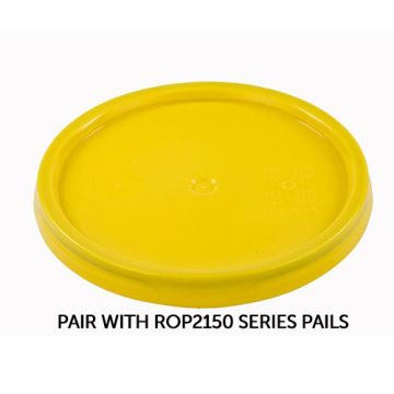 Yellow lid for 5 Gallon bucket
