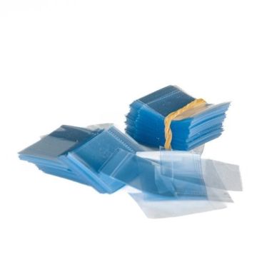 33 x 22mm PVC Clear Perforated Shrink Band