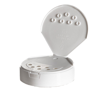 white spice cap with 7 sift holes