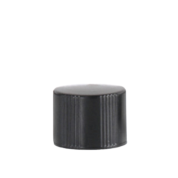 Black phenolic cap