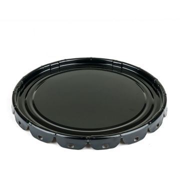 5 Gallon Ring Seal Dish Cover, Black