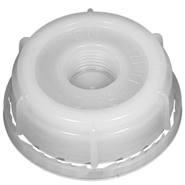 Tamper evident screw cap for plastic jugs