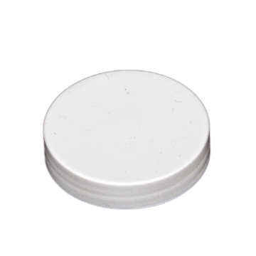 WHITE SMOOTH SIDED CAP