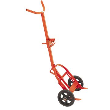 Challenger Self-Standing Drum Truck - Moldon Rubber Wheels