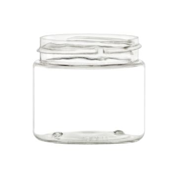 2 oz Clear PET Straight Sided Jar 48-400