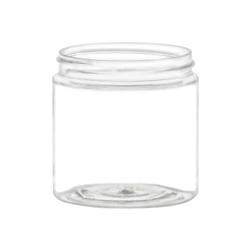 4 oz Clear PET Straight Sided Jar 58-400