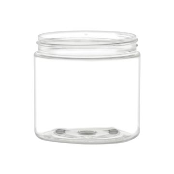 8 oz Clear PET Straight Sided Jar 70-400