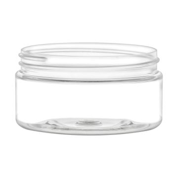 8 oz Clear PET Straight Sided Jar 89-400