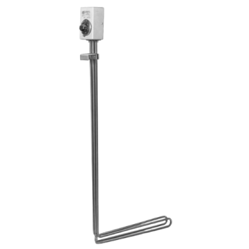 Bung Entering Immersion Heater - 240V Steel Sheath