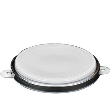 2 Inch Round Head Plastic Capseal White