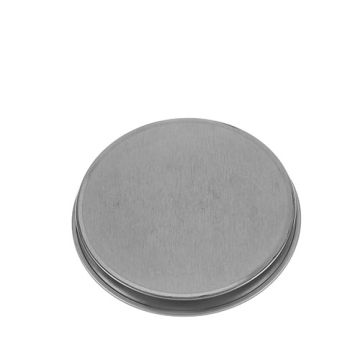 Metal Tin Lid - 4 Ounce Round Deep Seamless Tin