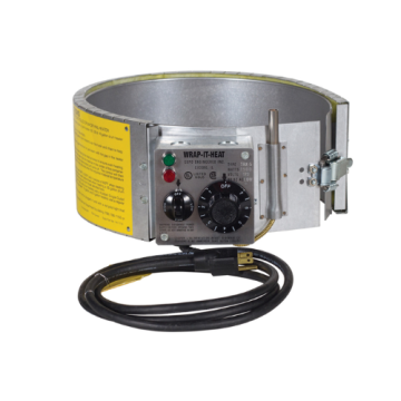 EXPO™ 5 Gallon Steel Pail Electric Heater - Low Range Adjustable Thermostat