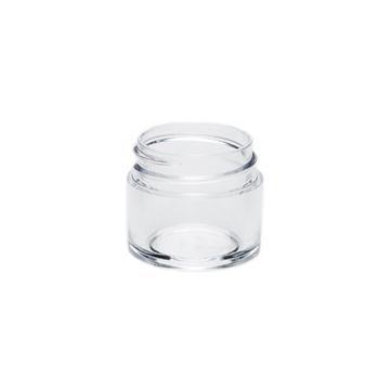 1/4 oz Clear Polystyrene Thick Wall Jar With 33-400 Neck