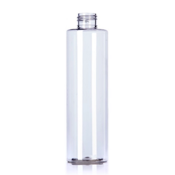 8 oz cylinder round plastic bottle