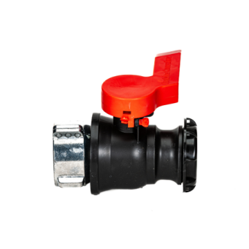 2 Inch QD Ball Valve, 62 mm Metal Collar, EPDM Gasket