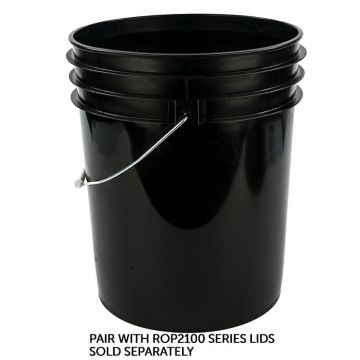 Black Bucket 5 Gallon
