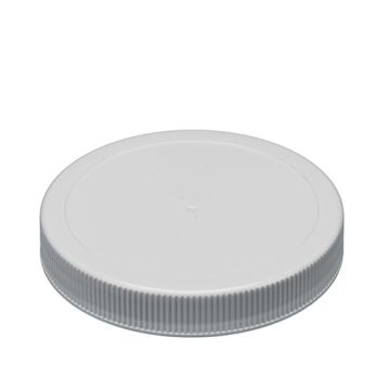 Large cap for plastic jars