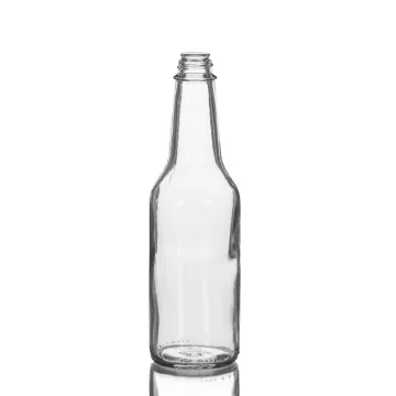 10 oz Clear Glass Woozy Bottle, 24-490