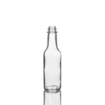 5 oz Clear Glass Woozy Bottle, 24-490